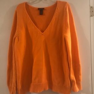 100% Cotton Knit Sweater 🧡